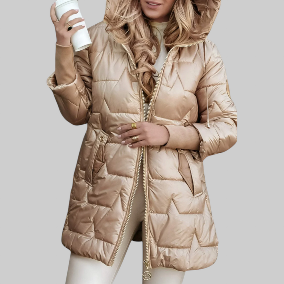 Jimena | Abrigo acolchado con estilo