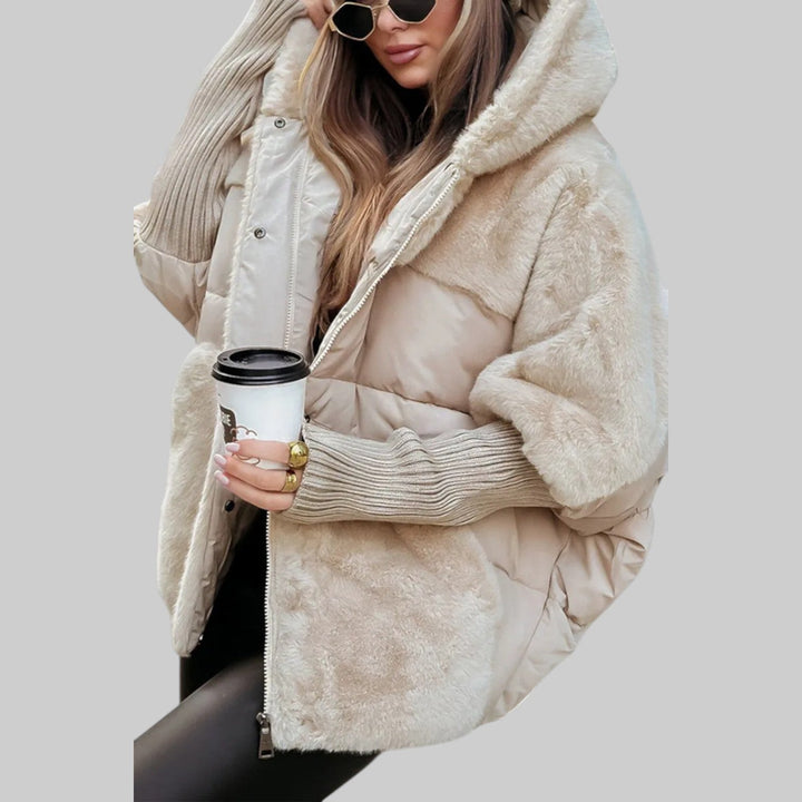 Raven | Chaqueta bomber con capucha moderna y lujosa