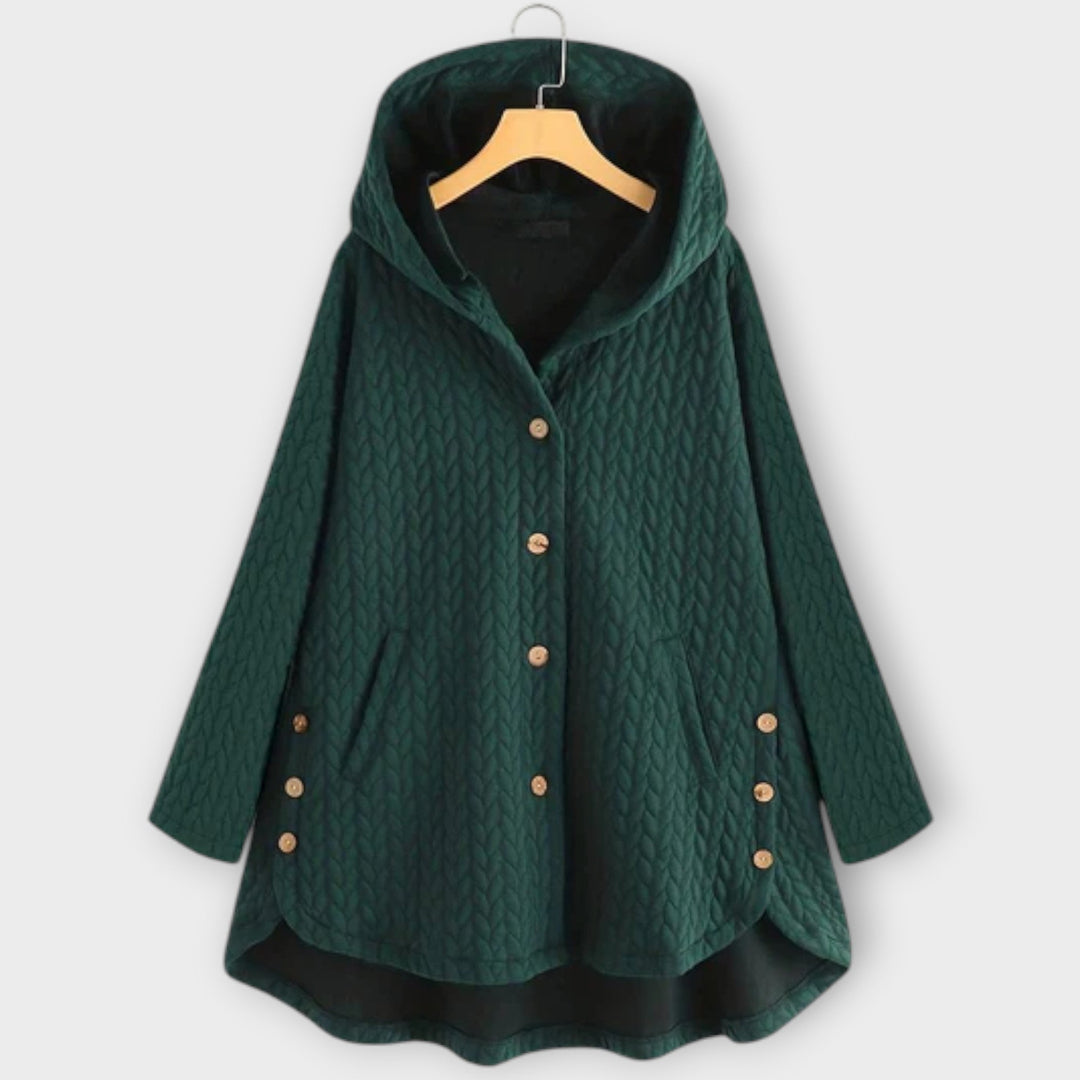 Leslie - Chaqueta de Botones Cálida