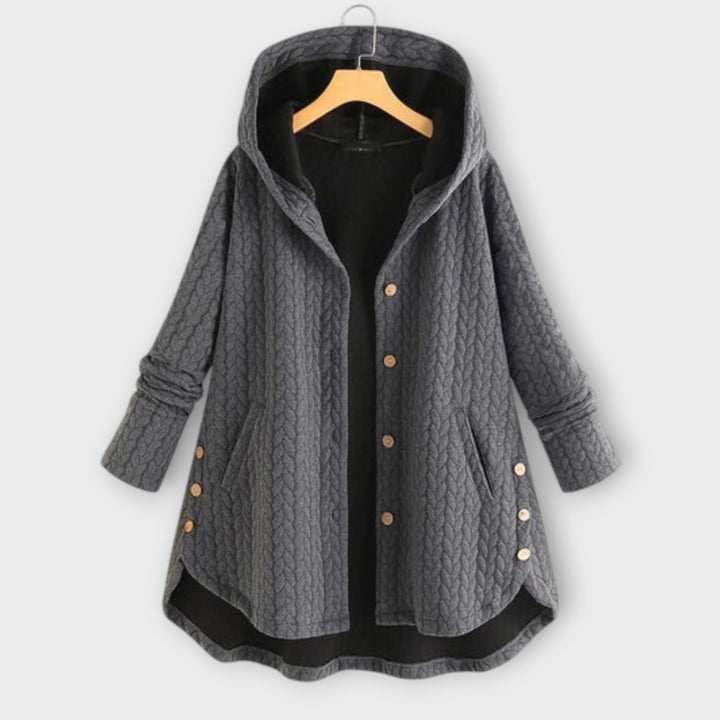 Leslie - Chaqueta de Botones Cálida