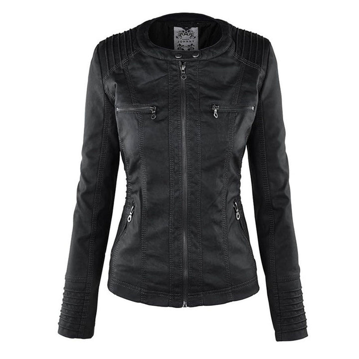 Monika - Chaqueta de Cuero Elegante