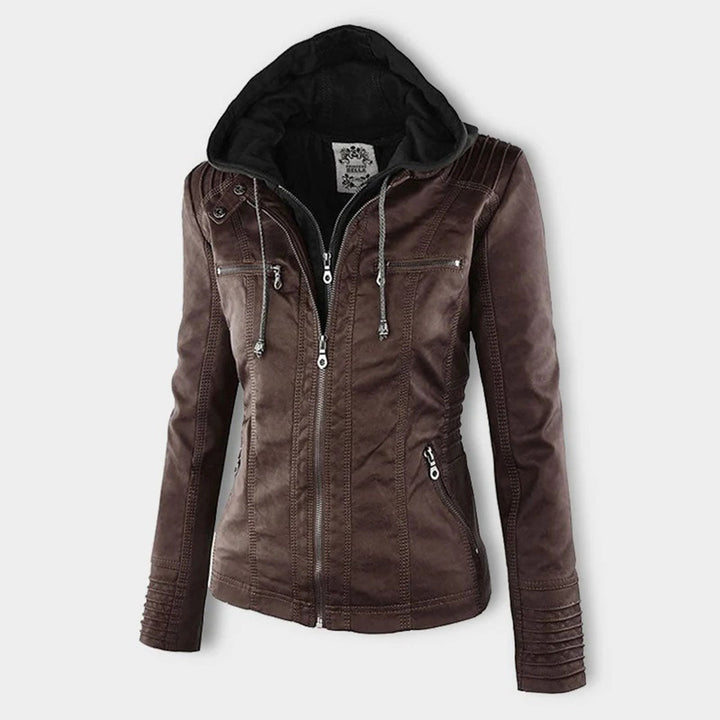 Monika - Chaqueta de Cuero Elegante