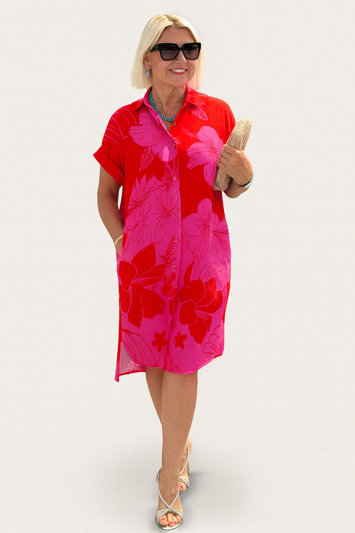 Paloma | Vestido con estampado floral