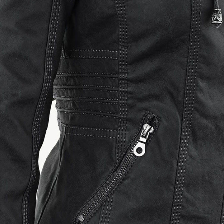 Monika - Chaqueta de Cuero Elegante