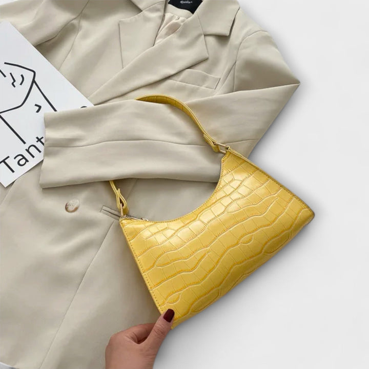 RAQUEL™ – Bolso brillante con estilo clásico
