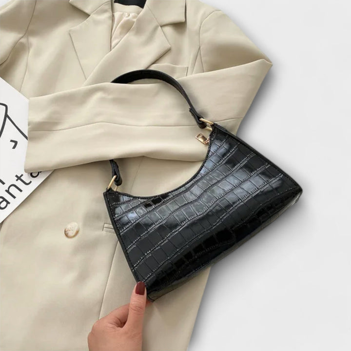 RAQUEL™ – Bolso brillante con estilo clásico
