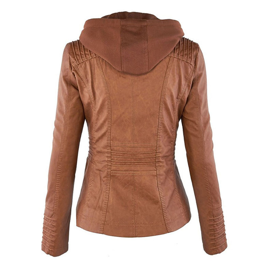 Monika - Chaqueta de Cuero Elegante