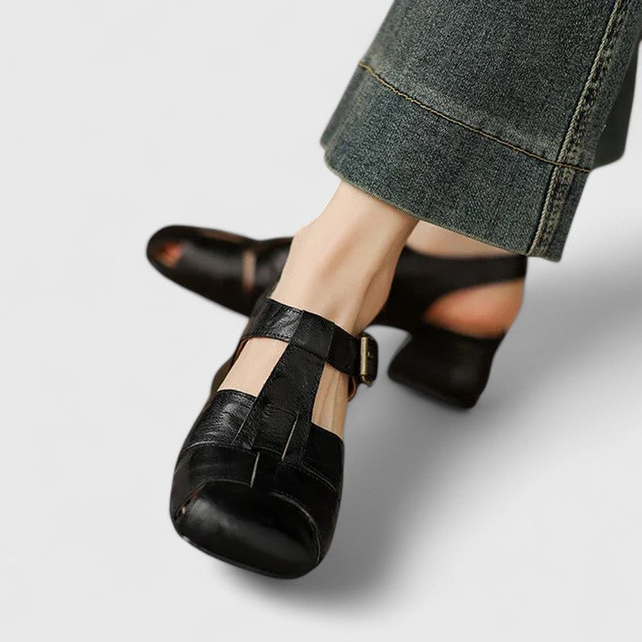 Madilyn | Sandalias de cuero elegantes