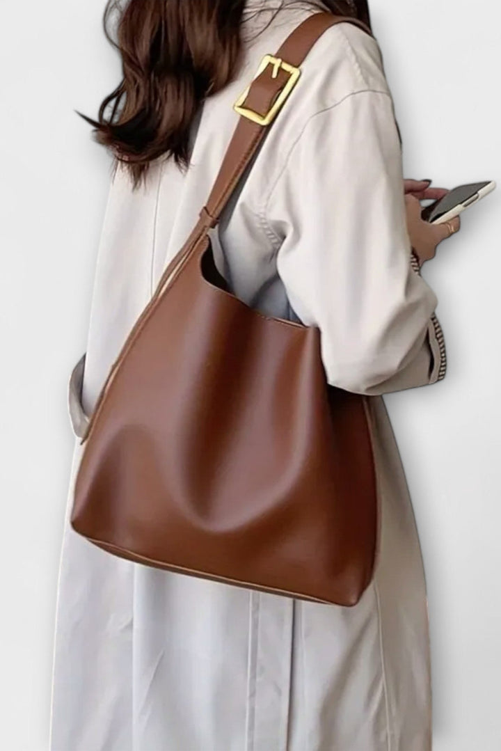 Claricia | Bolso de hombro de cuero