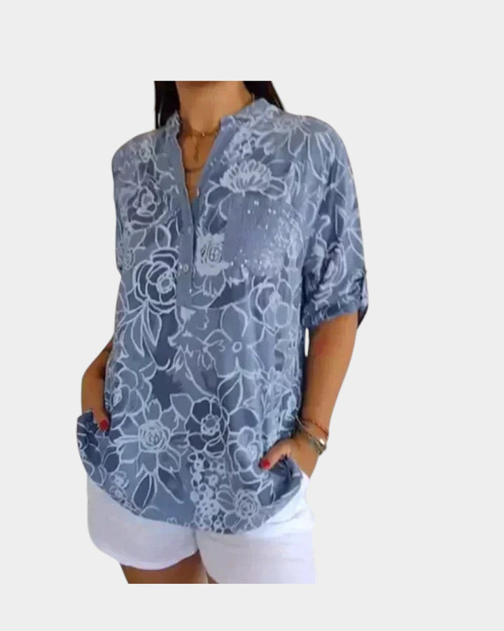 Lotte – Blusa con estampado de flores
