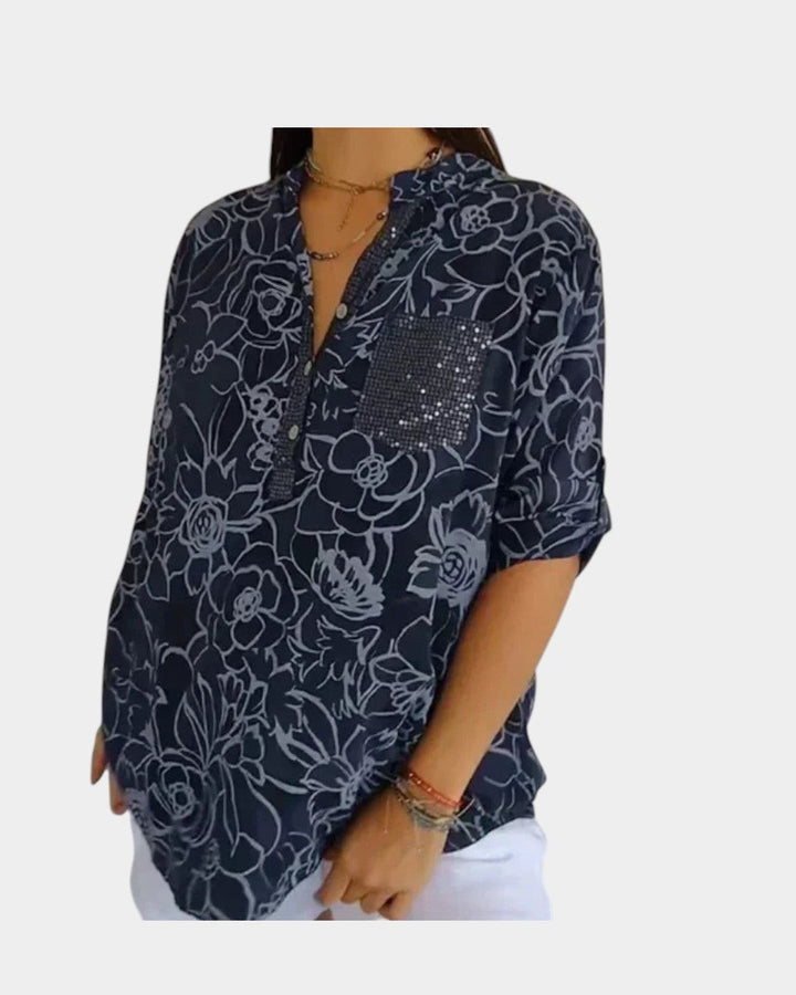 Lotte – Blusa con estampado de flores