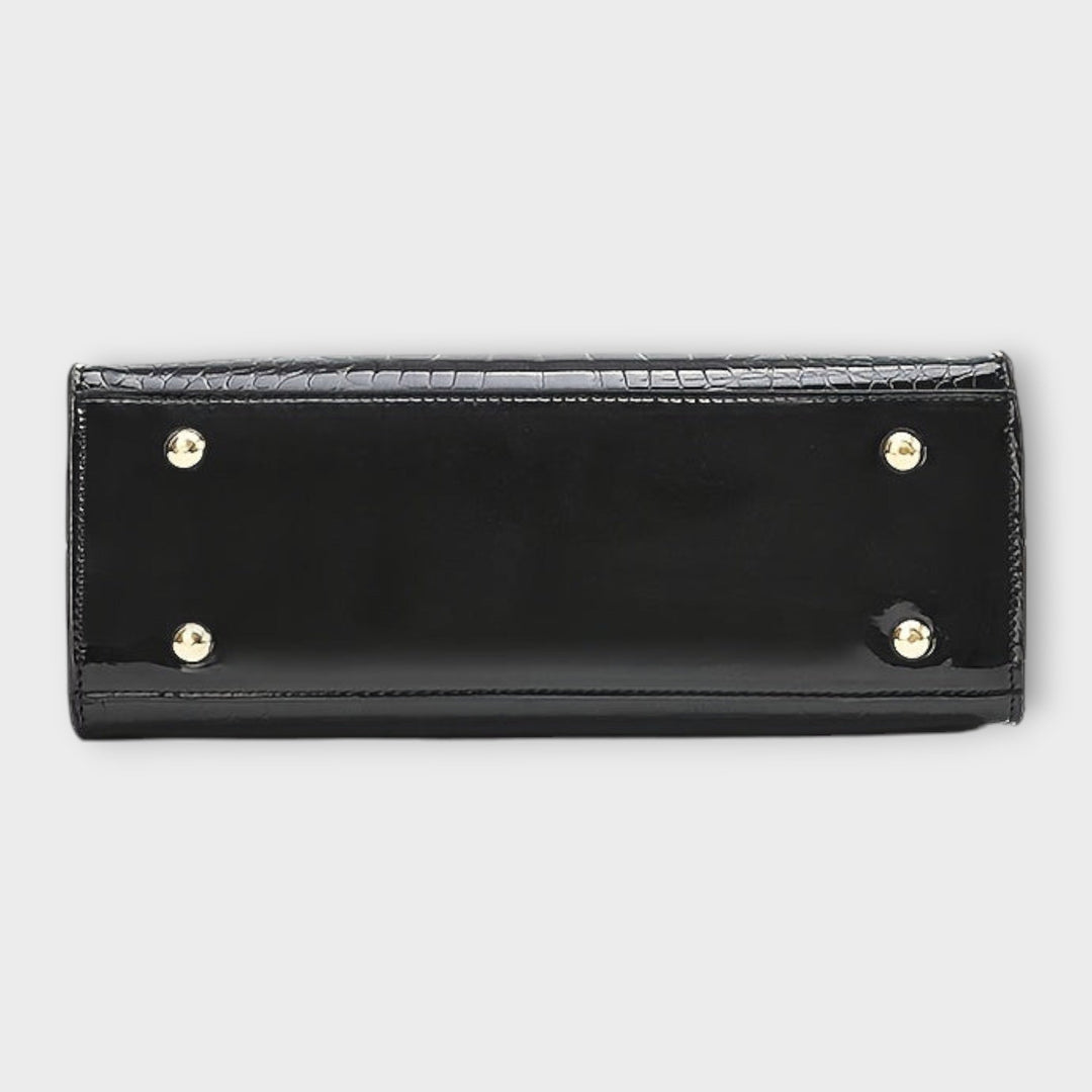 TRINIDAD™ – Bolso efecto cocodrilo brillante