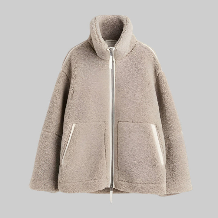 Charlotte - Chaqueta de felpa Teddy