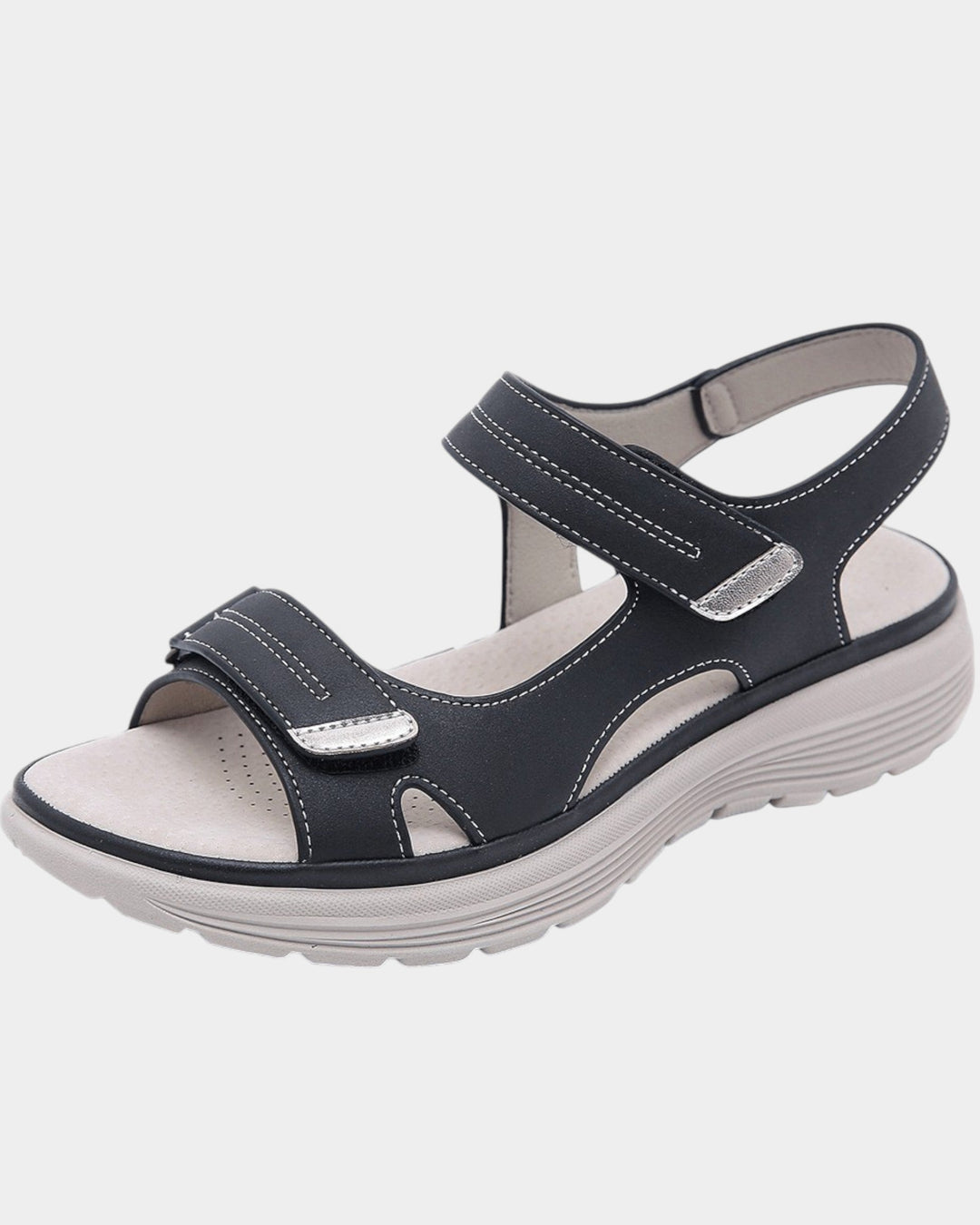 Sonja™ | Sandalias ortopédicas de cuero de material de alta calidad