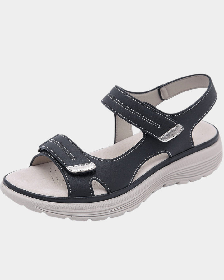 Sonja™ | Sandalias ortopédicas de cuero de material de alta calidad