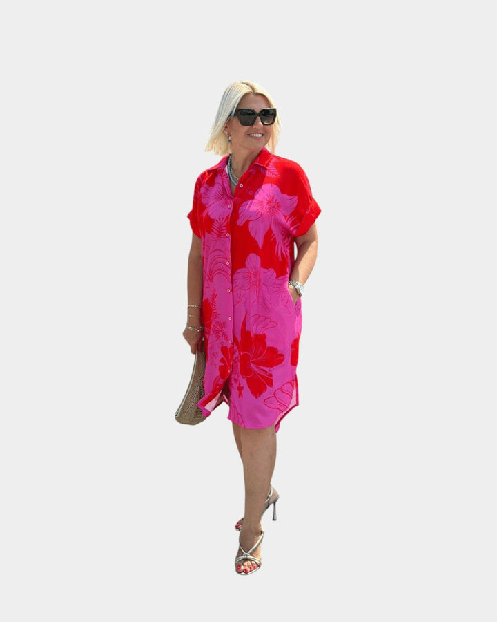 Naomi – Vestido con estampado de flores