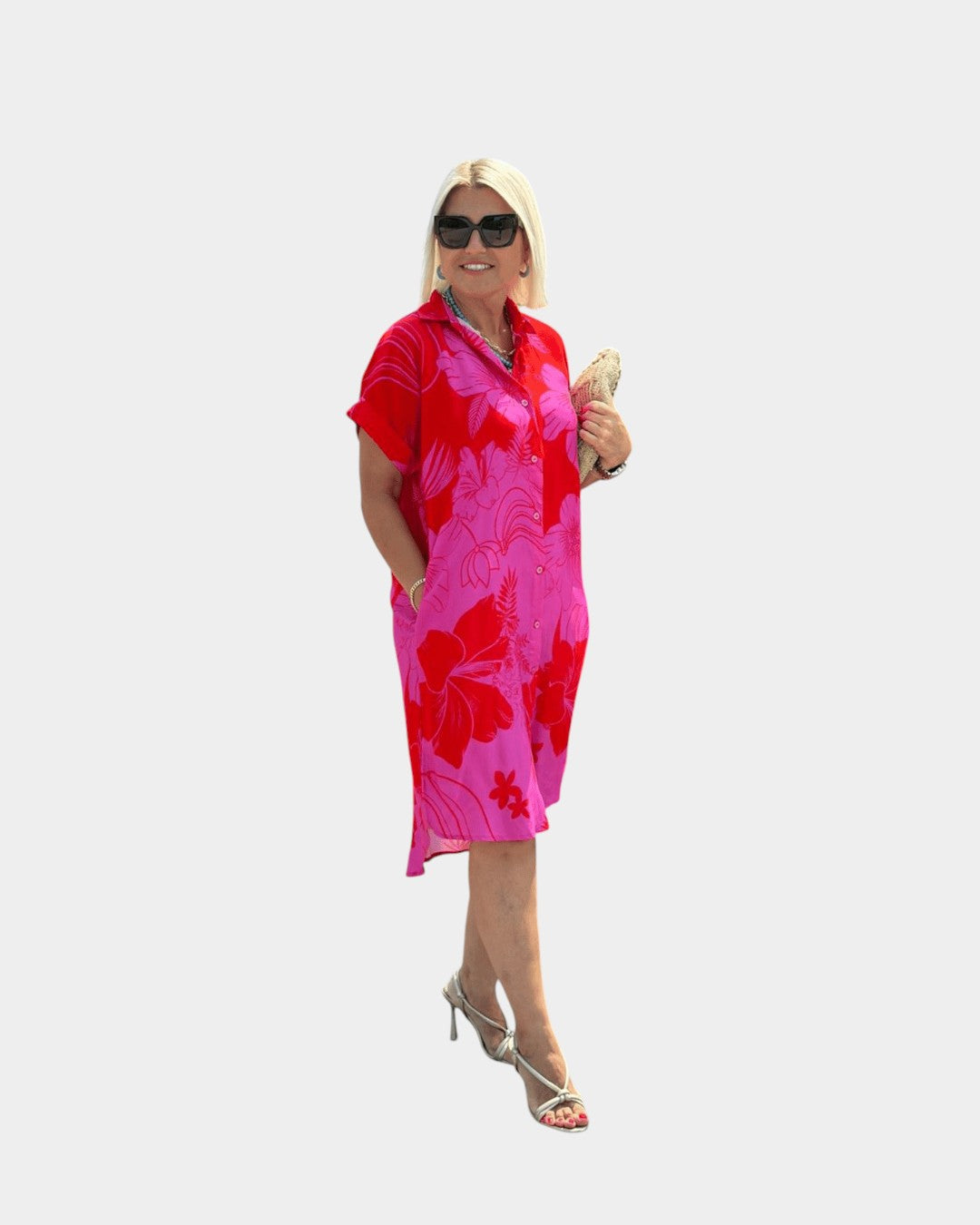 Naomi – Vestido con estampado de flores