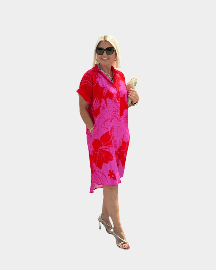 Naomi – Vestido con estampado de flores